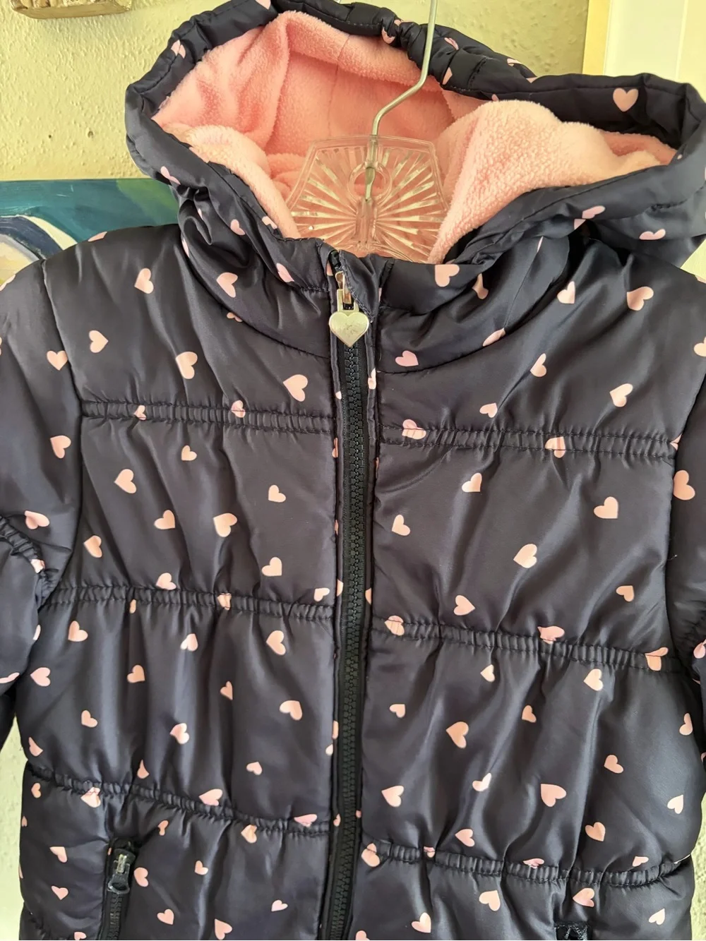 Girls OshKosh B'gosh Navy Puffer Jacket